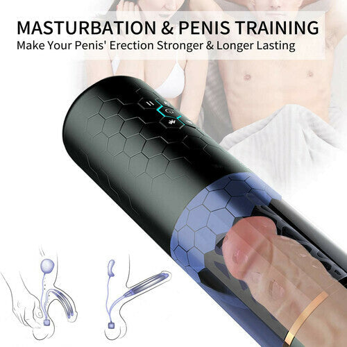 10 Thursting & Rotating Automatic Masturbator For Men