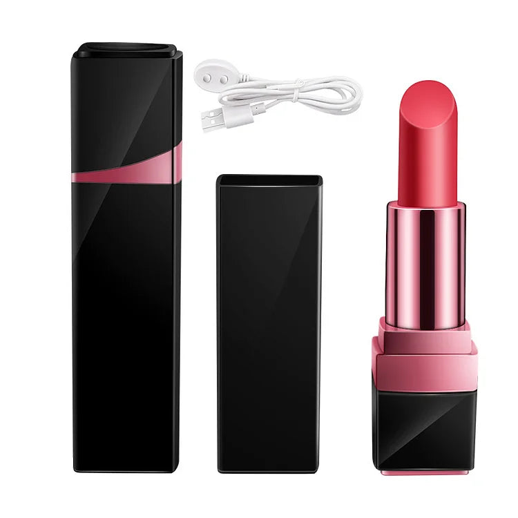 Mini Small Av Stick Magnetic Suction Rechargeable Lipstick Egg Skipping Vibration Women's Sex Toy Jumping Masturbator Adult Sex Toy