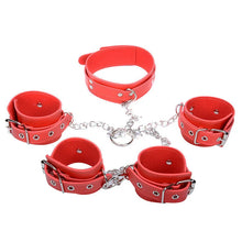 Load image into Gallery viewer, Female Slave Sm Correctional Instruments Of Torture Binding Binding Set Handcuffs Collar Men&#39;s And Women&#39;s Human Products Husband And Wife Fun Toys