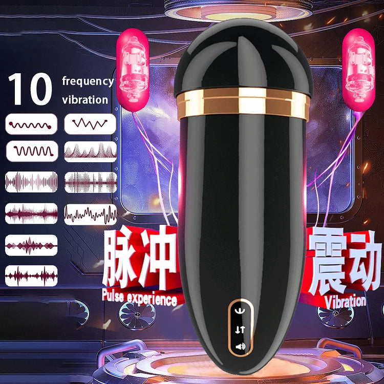 Electric Retractable Aircraft Cup, Fully Automatic Male Masturbation Appliance, Inflatable Doll, Adult Products, Sex Trainer