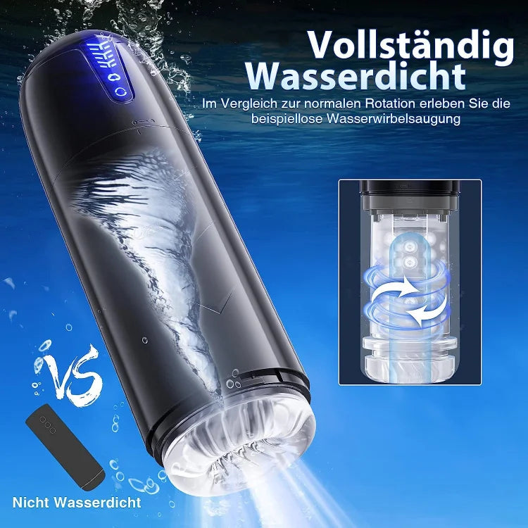 Water Bath Automatic Sucking Rotating Male Masturbator