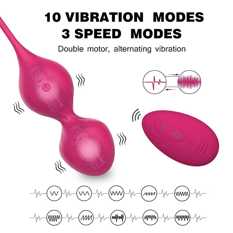 G-spot Stimulation Clitoris Vaginal Kegel Ball Vibrator Female Masturbator For Women