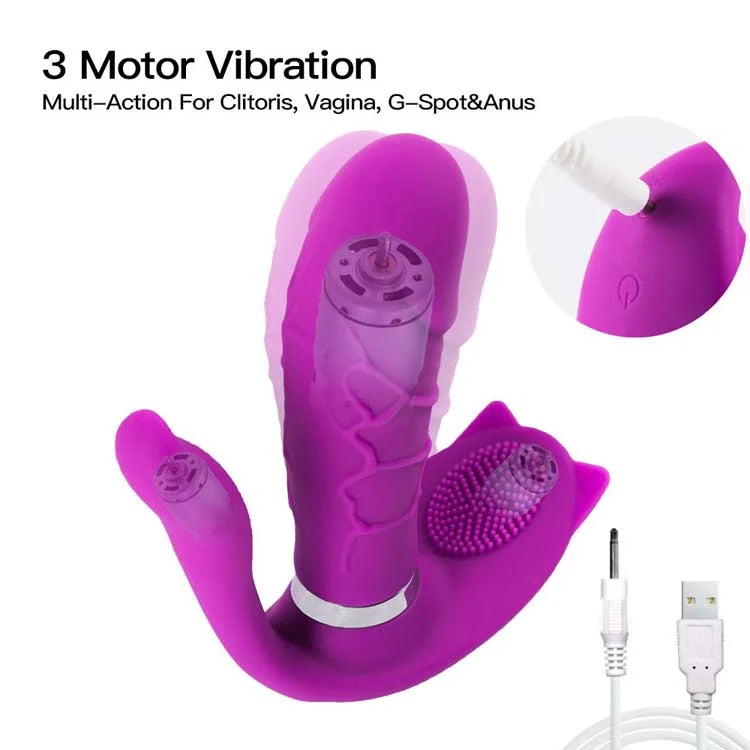 Wireless Remote Control Invisible Vibrator