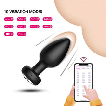 Load image into Gallery viewer, App Remote Control 10 Frequency Vibrating Anal Plug