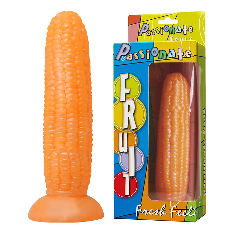 Jelly Penis Realistic Cucumber Banana Corn Dildo Sex Toys With Suction Cup