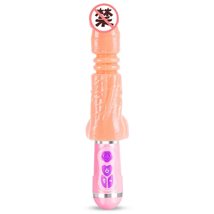 Fanala Telescopic Simulation Penis Heating Mute Vibrator Female Masturbator Adult Sex Products Manufacturer