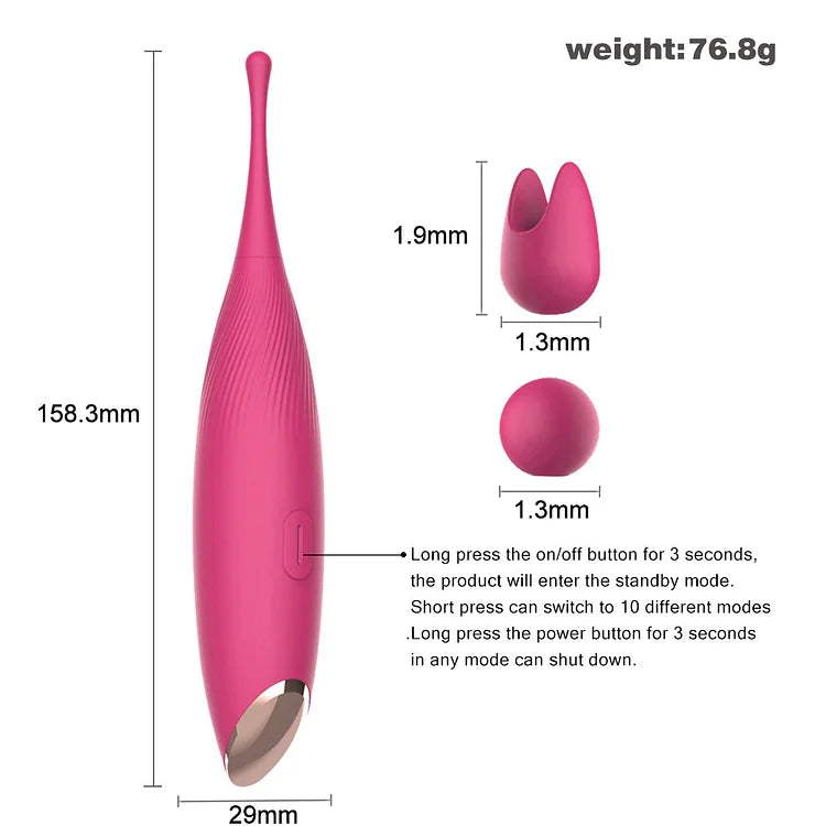 Jiyu Honey Bean Masturbator For Women's Second Tide Silicone Vibrator Massage Stick Adult Sex Tool Supplies Wholesale