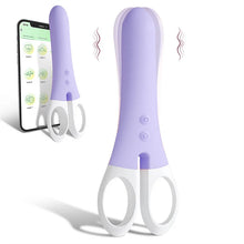 Load image into Gallery viewer, Scissors Vibrator - 9 Frequency Vibration Clitoral Stimulator With App Control