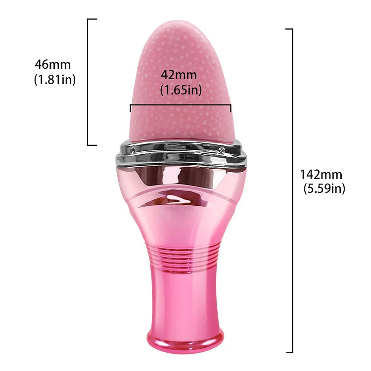 Tongue Licking Vibrating Stick For Women