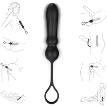 Load image into Gallery viewer, Male Vibrator Anal Plug Multi Frequency Vibration