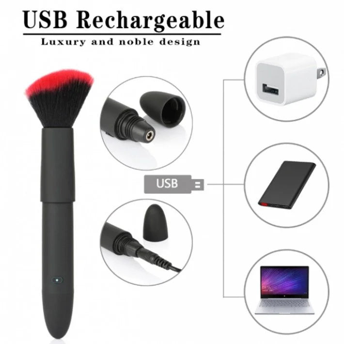 Fun Brush - Make Up Brush Massager Female Sex Toys