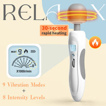 Load image into Gallery viewer, Portable Magic Wand Lightweight with 8 Vibration 9 Speeds Bendable Massager