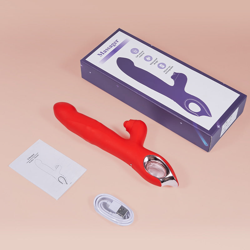 Amelia Wiggling G Spot Vibrator with Clitoral Teaser