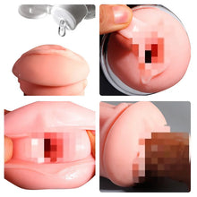 Load image into Gallery viewer, Fully Automatic Rotary Telescopic Sucking Aircraft Cup Intelligent Voice Heating Vibration Comfort Toy