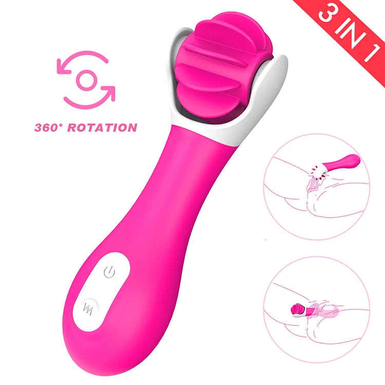 Rotating Licking Clitoris Vibrator G Spot Masturbator Clitoris Stimulation Vibrators