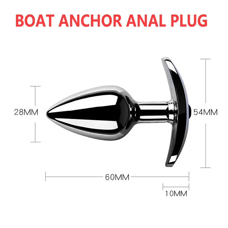 Ship Anchor Metal Anal Plug Female Appliance Backyard Masturbation Alternative Adult Sex Toys