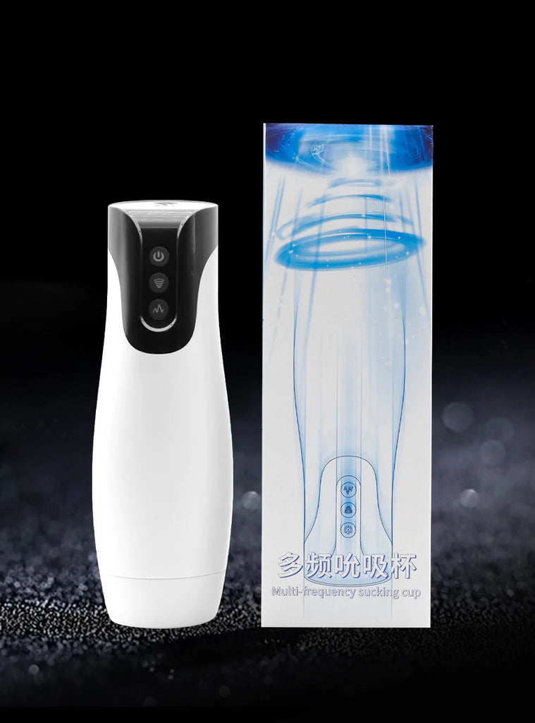 Male Masturbator Mute 7 Modes Vibration Suction Easy Clean for Beginner