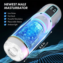 Load image into Gallery viewer, 10 Frequency Telescopic Rotating Intelligent Articulation Masturbation Cup