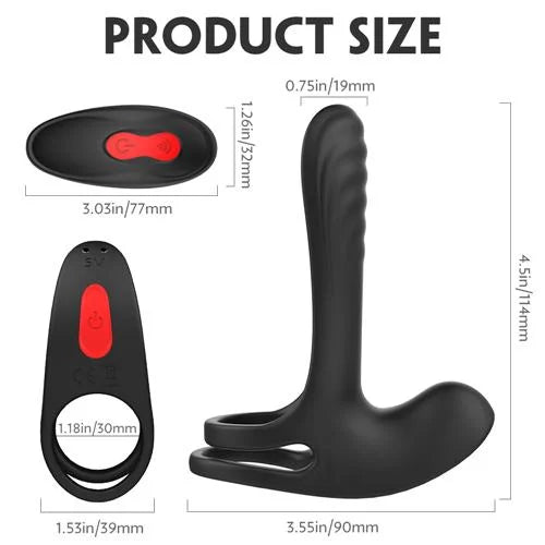 Remote Cock Ring Massager