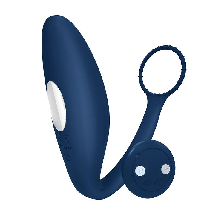 Wear Electric Shock Pleasure Prostate Massager, Male Vibration Masturbator, Wireless Remote