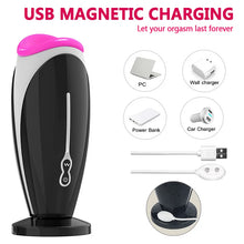 Load image into Gallery viewer, Automatic Sucking Heated Vibrator Male Masturbator Penis Pump For Men