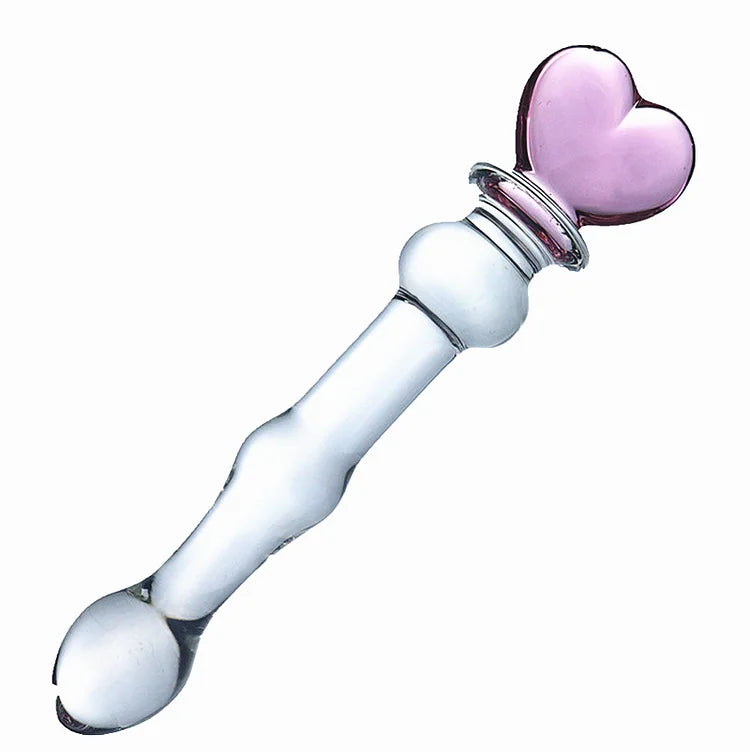 Sex Toy Appliance Stick Adult Female Sex Toy Glass Loving Cat Crescent Five-star Penis Anal Plug