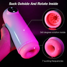 Load image into Gallery viewer, Automatic Rotating Sucking Masturbation Cup For Men Electric Masturbator