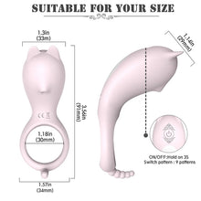 Load image into Gallery viewer, Wireless Remote Control Sperm Lock Vibration Ring For Men And Women Charging Delay Penis Ferrule Adult Sex Products