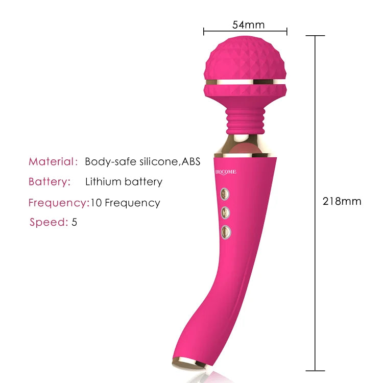 Southern Corona Vibrating Rod Warming Women's Masturbation Appliance Massage Stick Sex Products