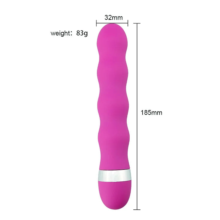 Multi-speed G Spot Vagina Clitoris Anal Plug Dildo Vibrator