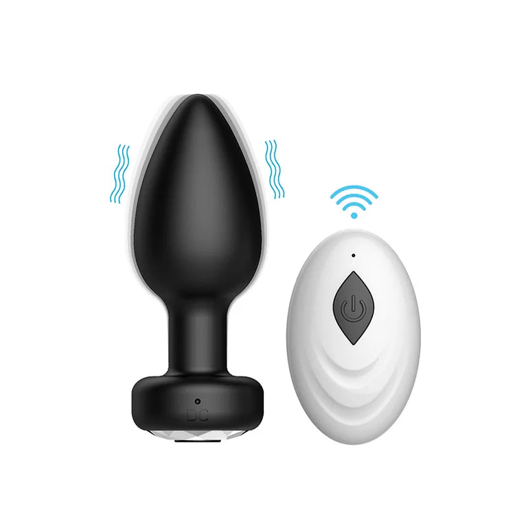 Wireless Remote Control Men's And Women's Common Anal Plug Set Prostate Orgasm Massager Adult Sex Toy