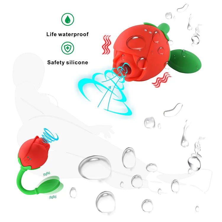 Rose Wireless Remote Control App Vibrating Egg