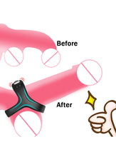 Load image into Gallery viewer, 10 Frequency Vibration Delay Ejaculation Penis Ring Waterproof