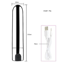 Load image into Gallery viewer, Bullet Head Jumping Egg Factory Source Mini Vibrator Female Products Charging Adult Products