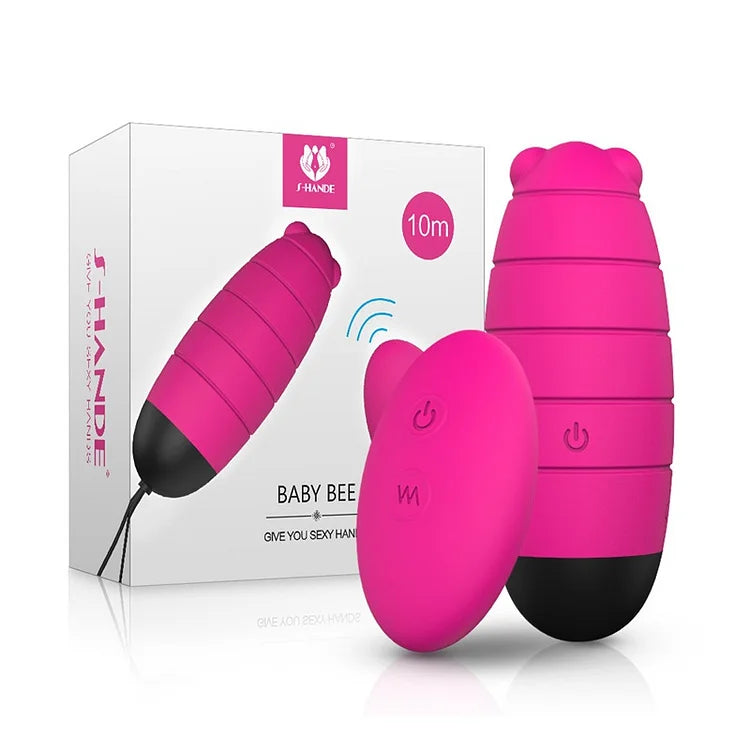 Little Bee Female Wireless Remote Control Egg Jump Multi-frequency Vibration Mute Adult Sex Flirting Egg Jump Male