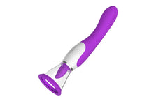 Load image into Gallery viewer, Hard Rock Vibrating Rod Female Masturbator Vibrating Av Bead Rotating Rod Automatic Heating Sucking Tongue Licker Pluggable Device