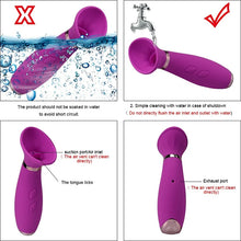 Load image into Gallery viewer, Clitoris Stimulator Sucking Vibrator with 10 Vibration