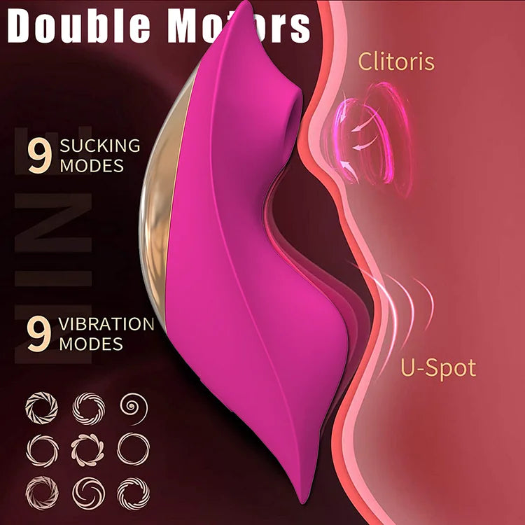 Panties Vibrator Invisible Sucking Vibrator for Women Clitoris Stimulation