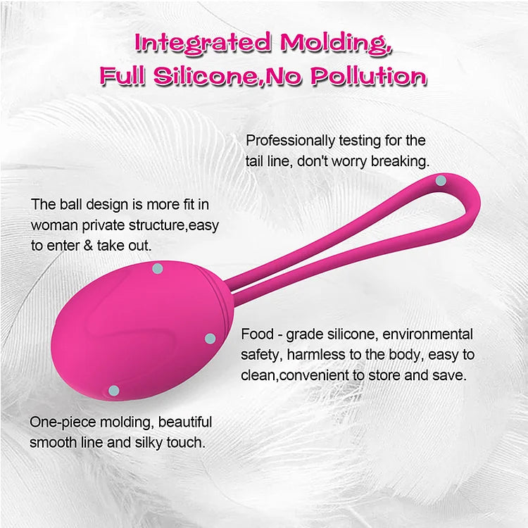 Vaginal Dumbbell Different Weight Silicone Kegel Balls Vibrator Female Masturbation