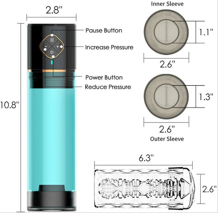 Automatic Air Cup Penis Enlargement Pump