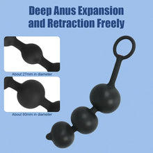 Load image into Gallery viewer, Inflatable 3 Balls Beads Anus Vagina Expander Prostate Massager