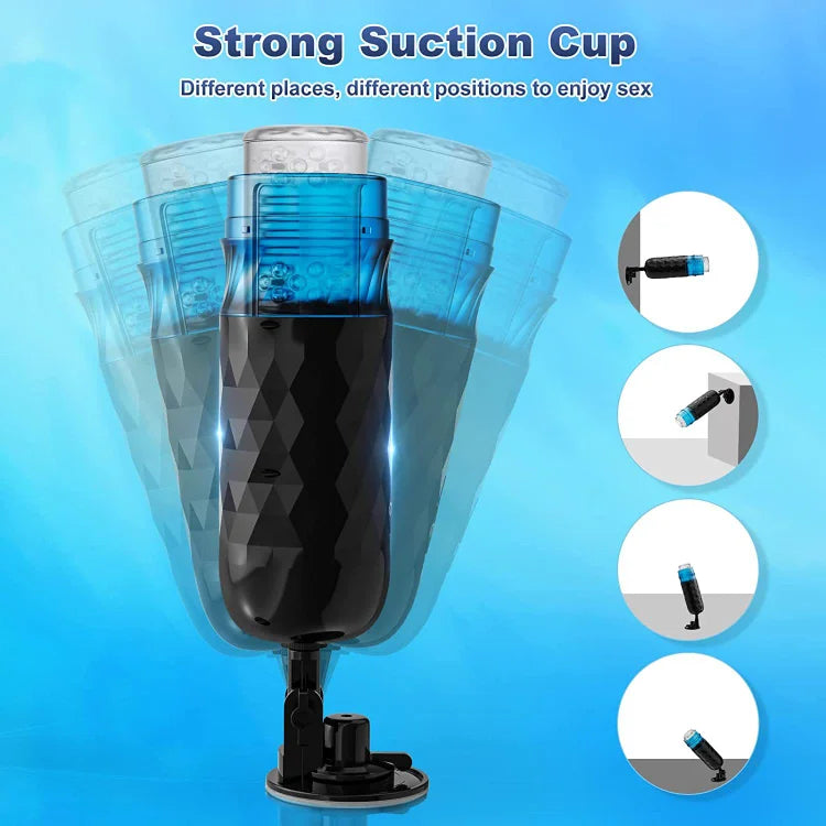 Fully Automatic Rotary Telescopic Sucking Aircraft Cup Intelligent Voice Heating Vibration Comfort Toy