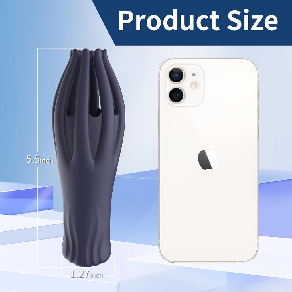 3-in-1 Testicle Male Vibrator for Masturbation Prolong Endurance and Massage