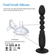 Load image into Gallery viewer, Remote Control Anal Plug Bead Butt Plug Prostate Massager Vibrator