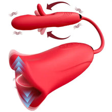 Load image into Gallery viewer, Mouth Biting and Licking Vibrator G-spot Tapping Stimulator