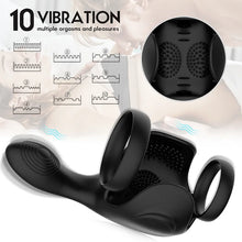 Load image into Gallery viewer, Men&#39;s Lock Ring Massager