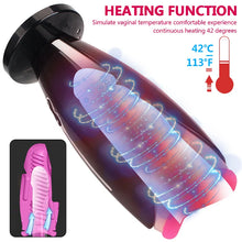 Load image into Gallery viewer, Automatic Sucking Heated Vibrator Male Masturbator Penis Pump For Men