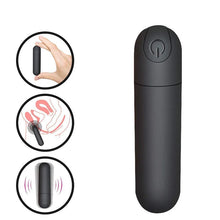 Load image into Gallery viewer, G Spot Bullet Vibrator Nipple Clitorals Stimulator USB Rechargeable for Travel - 10 Modes Portable Waterproof Mini Orgasm Vaginal Anal Massager Adult Sex Toys for Women