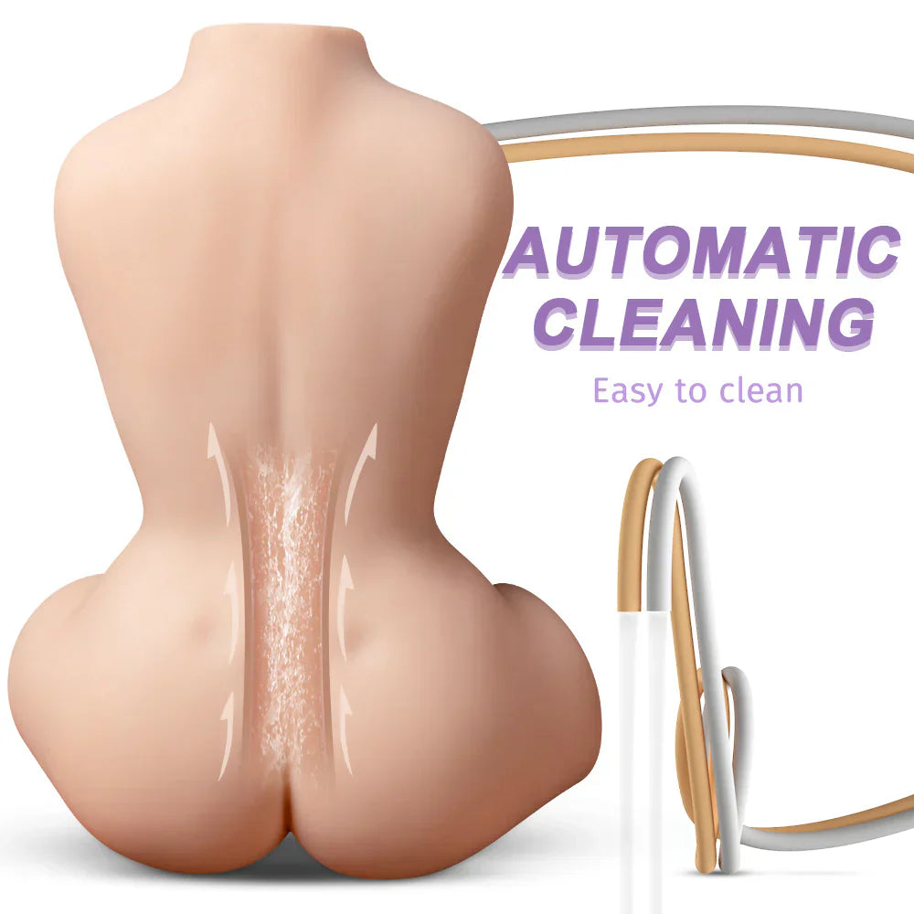 Delia Auto - 18.7LB Sucking Vibrating Sex Doll Torso