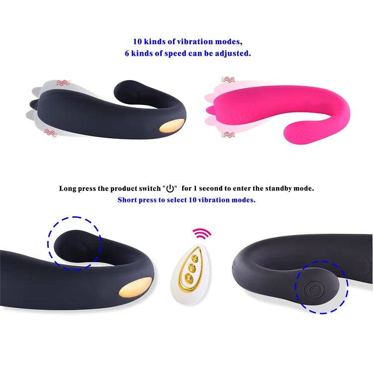 3-in-1 App Remote Control Tongue-licking Panty Vibrator